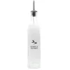 Aceitera Vinagrera de Cristal 500 ml con Dosificador para Cocina y mesa