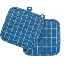 Agarrador de Cocina Azul 20x20 cm