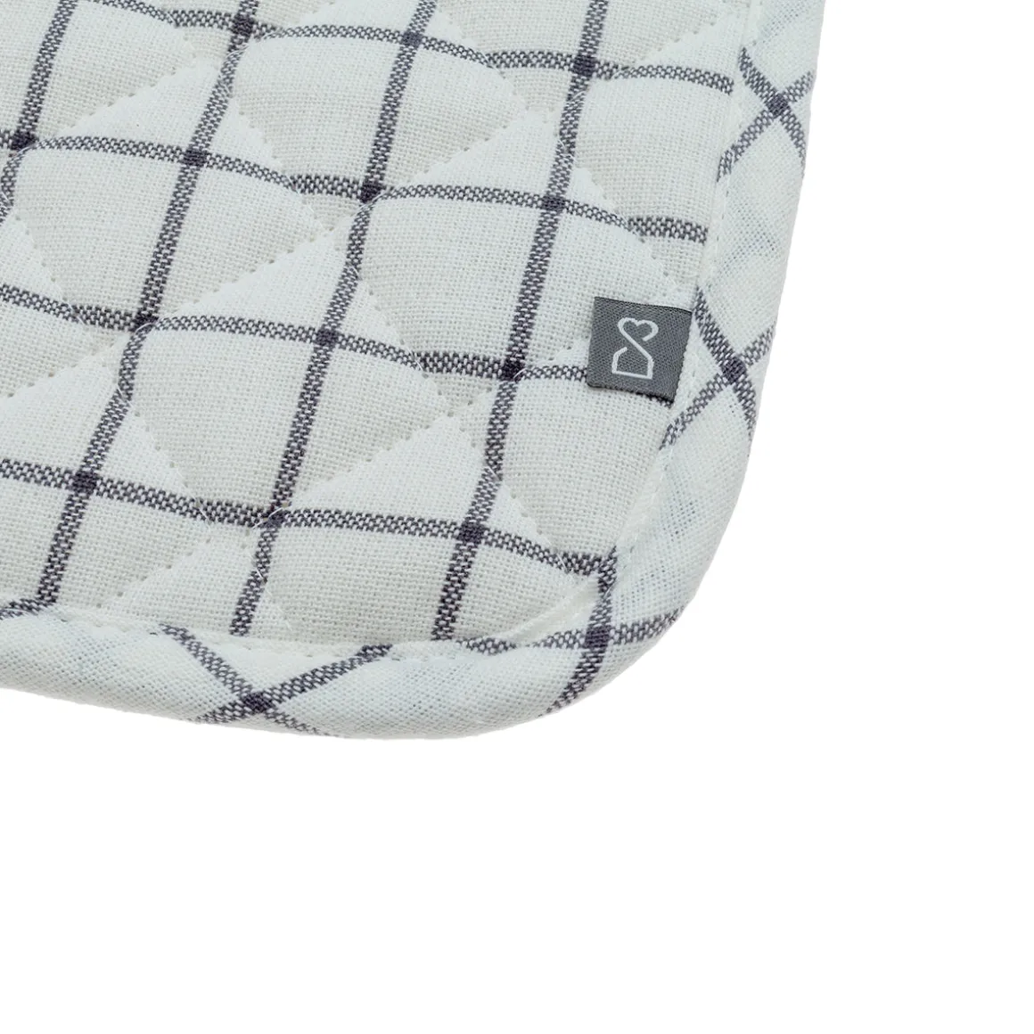 Agarrador de Cocina Gris 20x20 cm