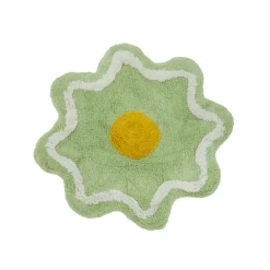 Alfombra de Baño Algodón Verde Claro 60x60
