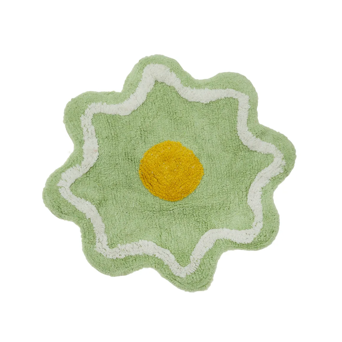 Alfombra de Baño Algodón Verde Claro 60x60