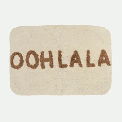 Alfombra de baño con mensaje