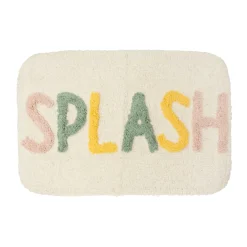 Alfombra de baño mensaje