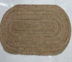Alfombra yute ovalada