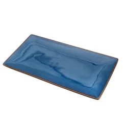 Bandeja porcelana azul