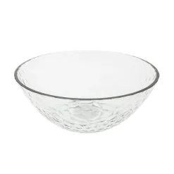 Bol Organic Transparente Acrílico 16,6 cm