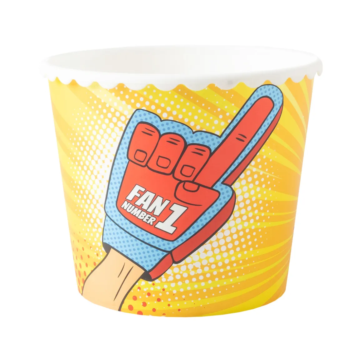 Bol para Palomitas de Polipropileno para Noches de Cine en casa