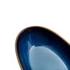 Bol porcelana snack azul