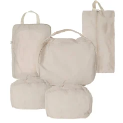 BOLSA DE ALMACENAMIENTO BEIGE 40X30X10 CM