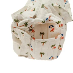 Bolsa Multiusos para Gimnasio, Viaje o Playa - Palmeras 40 x 24 x 24 cm