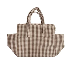 Bolsa Weekend Vichy 40X24X22Cm Ún.