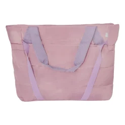 Bolso Tote Acolchado Ciruela Grande
