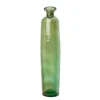 Botella decorativa verde