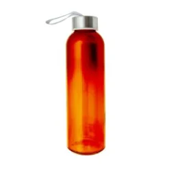 Botella Vidrio 500 Ml Rojo