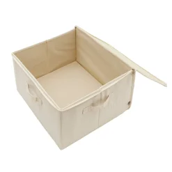 Caja c/tapa, cierre y asa