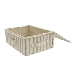 Caja c/tapa, cierre y asa