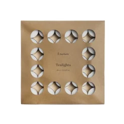 Caja de 50 velas te blanco