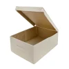 Caja Plegable Beige con Tapa y Asa 36X48X19