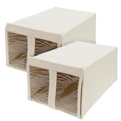 Caja Plegable Beige 22X34X16