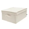 Caja plegable c/tapa y asa