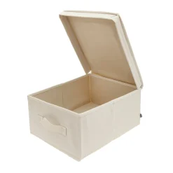 Caja plegable c/tapa y asa