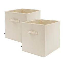 2 cajas almacenaje plegables