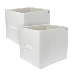 2 cajas almacenaje plegables