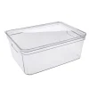 Caja transparente con tapa