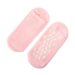 Calcetines Tela Para Spa Negro