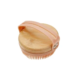 Cepillo de Baño con Tapa de Bambú 9,5 × 4 cm