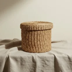Cesta con tapa 14x15cm
