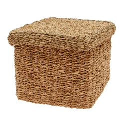 Cesta con tapa 32x32x30cm