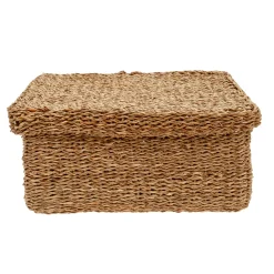 Cesta con tapa 36x26x17cm
