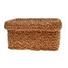 Cesta rectangular con tapa 25x13cm