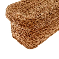 Cesta rectangular con tapa 25x13cm