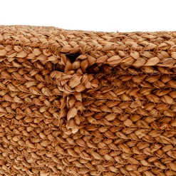 Cesta rectangular con tapa 26x15cm