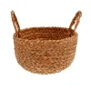 Cesta redonda con asas