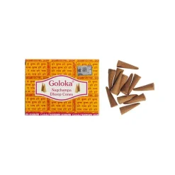 Conos de incienso Goloka Nagchampa