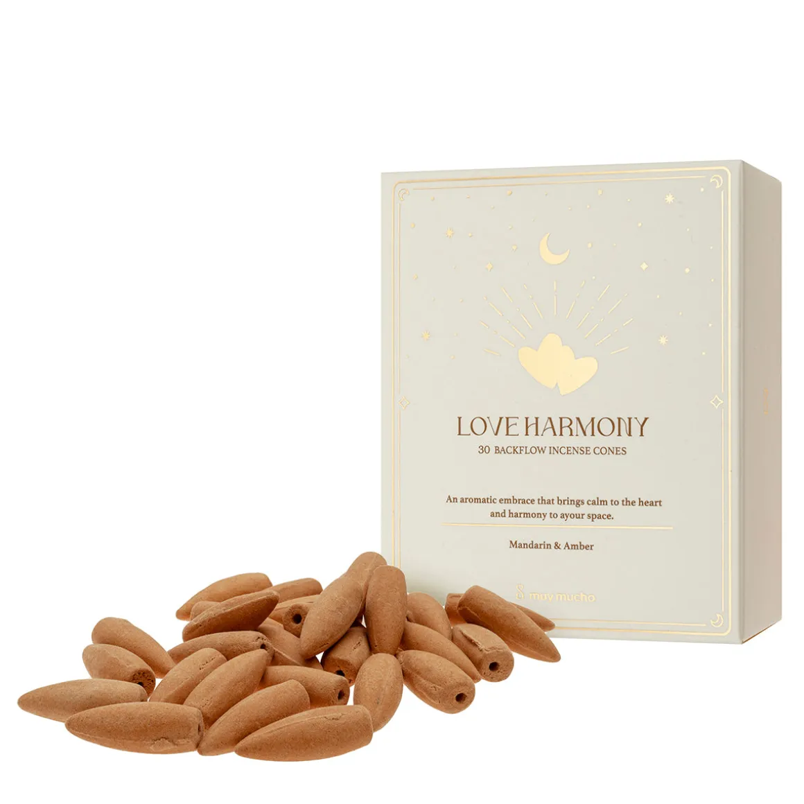 Conos de Incienso Mandarine & Almond 30 Unidades