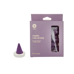 Conos resina 7 chakras con soporte