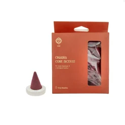 Conos resina 7 chakras con soporte