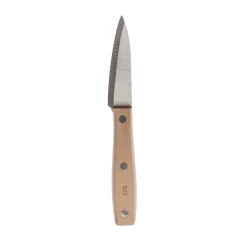 CUCHILLO PELADOR CON MANGO DE MADERA