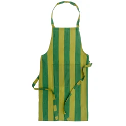 Delantal de Cocina a Rayas Verde 60 × 84 cm