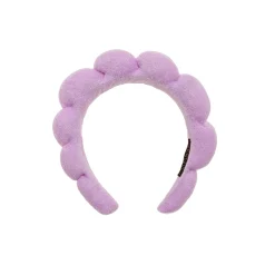 Diadema para Lavado Facial Lila 17 × 17,5 cm