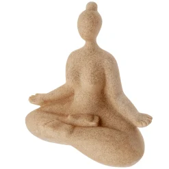 Figura decorativa mujer yoga