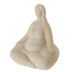 Figura decorativa mujer yoga