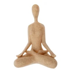 Figura decorativa mujer yoga