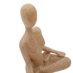 Figura decorativa mujer yoga