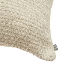 Funda de Cojín 45 × 45 cm con textura Beige