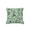 Funda de Cojín Hojas Verde 45 x 45 cm